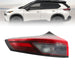 DURAFORCE 2021-2024 Nissan Rogue Left Outer LED Tail Light Brake Rear Lamp Driver Side