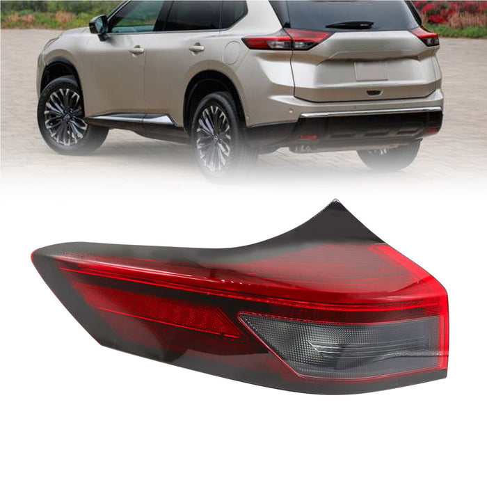 DURAFORCE 2021-2024 Nissan Rogue Left Outer LED Tail Light Brake Rear Lamp Driver Side
