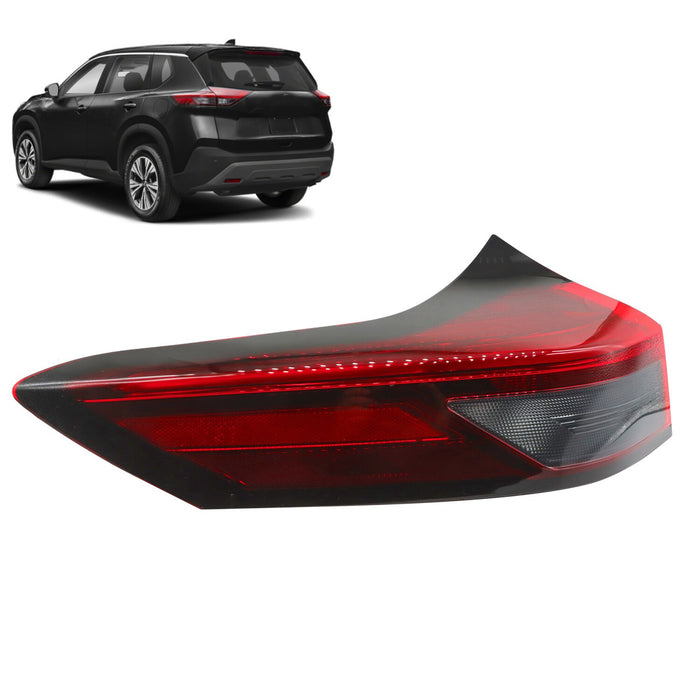 DURAFORCE 2021-2024 Nissan Rogue Left Outer LED Tail Light Brake Rear Lamp Driver Side