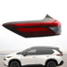 DURAFORCE 2021-2024 Nissan Rogue Left Outer LED Tail Light Brake Rear Lamp Driver Side