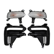 DURAFORCE 2019-2020 Kia Forte Front Bumper Fog Lights Both Sides L+R Driver & Passenger