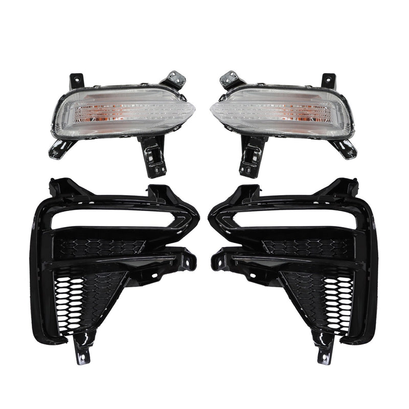 DURAFORCE 2019-2020 Kia Forte Front Bumper Fog Lights Both Sides L+R Driver & Passenger
