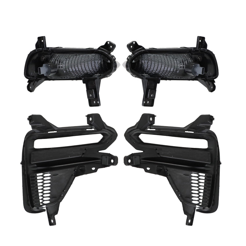 DURAFORCE 2019-2020 Kia Forte Front Bumper Fog Lights Both Sides L+R Driver & Passenger