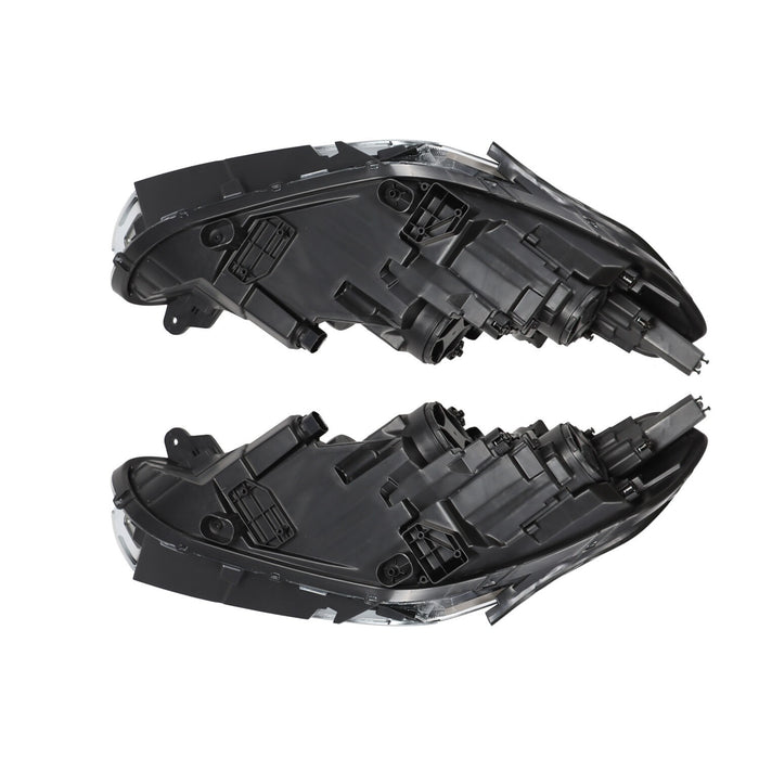 DURAFORCE 2018-2019 Hyundai Sonata Halogen Headlight Assembly Pair Left & Right with Bulbs