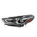 DURAFORCE 2018-2019 Hyundai Sonata Halogen Headlight Assembly Pair Left & Right with Bulbs