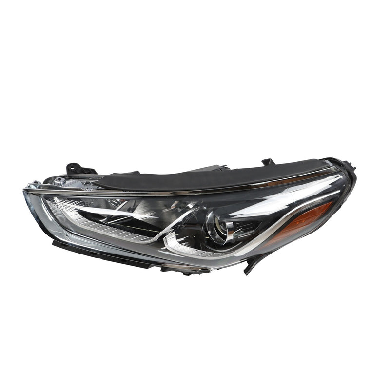 DURAFORCE 2018-2019 Hyundai Sonata Halogen Headlight Assembly Pair Left & Right with Bulbs