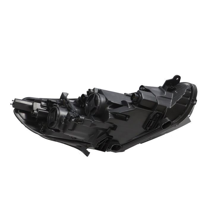 DURAFORCE 2018-2019 Hyundai Sonata Halogen Headlight Assembly Pair Left & Right with Bulbs