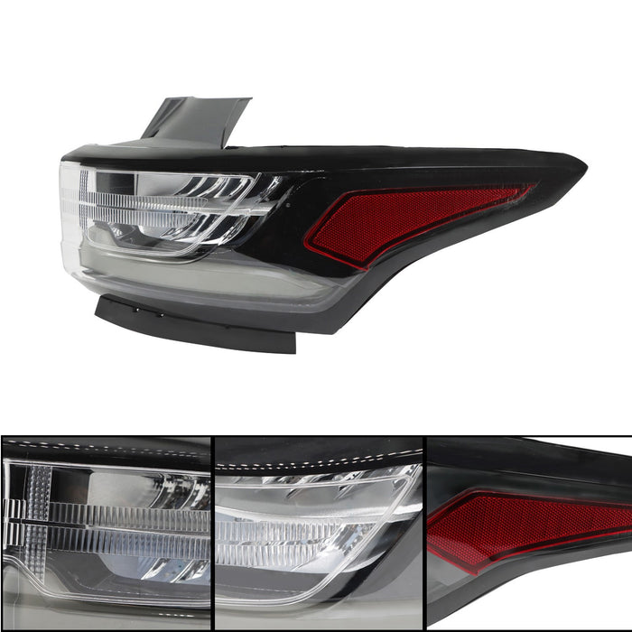 DURAFORCE 2018-2021 Chevy Traverse LED Tail Lights Driver & Passenger Outer w/ REDLINE