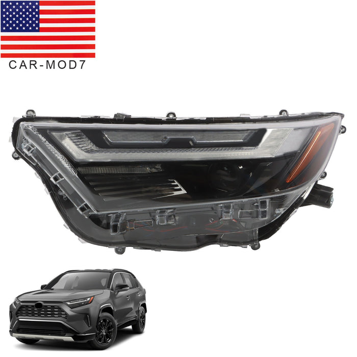 DURAFORCE 2022-2024 Toyota RAV4 Left Full LED Headlight Assembly Replacement