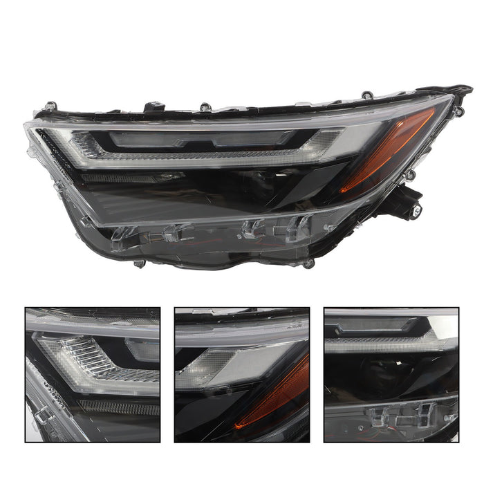 DURAFORCE 2022-2024 Toyota RAV4 Left Full LED Headlight Assembly Replacement