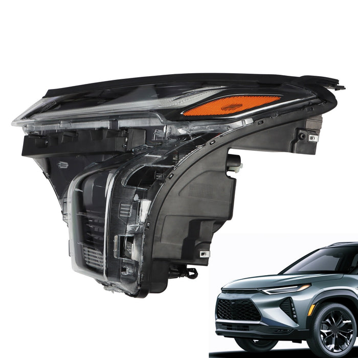 DURAFORCE 2024-2025 Chevy Trax Left LED Headlight DRL Projector Headlamp Replacement
