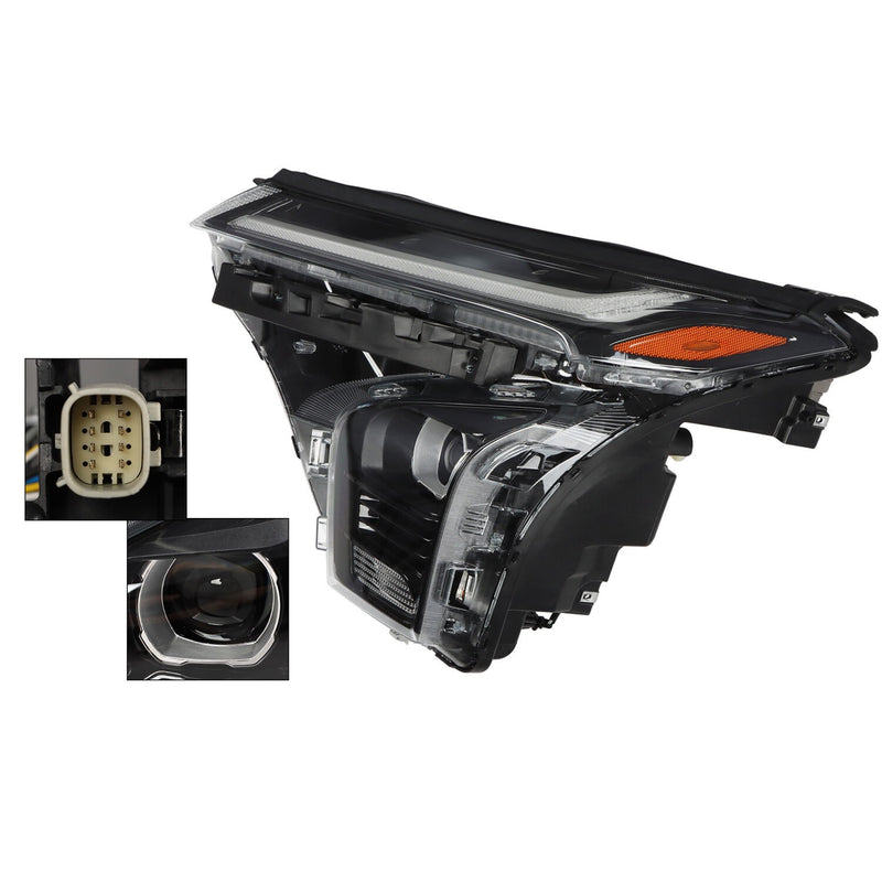 DURAFORCE 2024-2025 Chevy Trax Left LED Headlight DRL Projector Headlamp Replacement