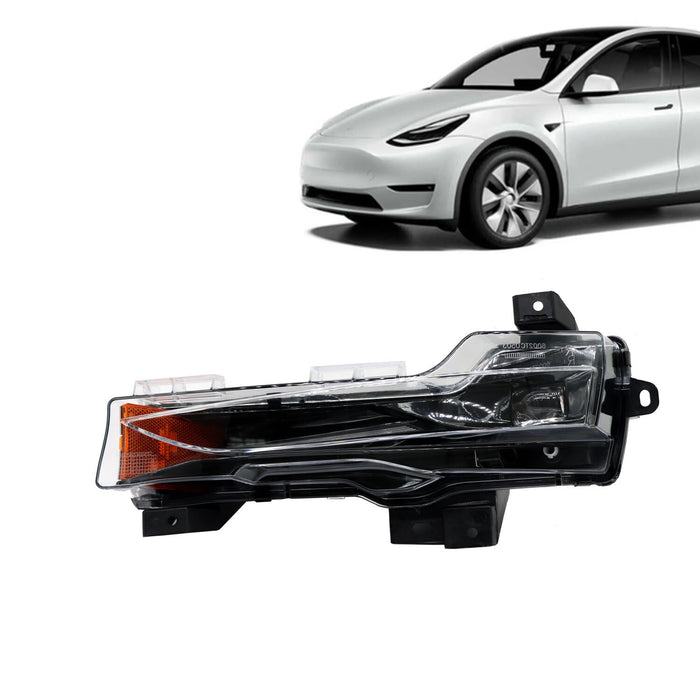 DURAFORCE 2017-2023 Tesla Model 3/Y Left Front Driver Side Dark Fog Light Lamp