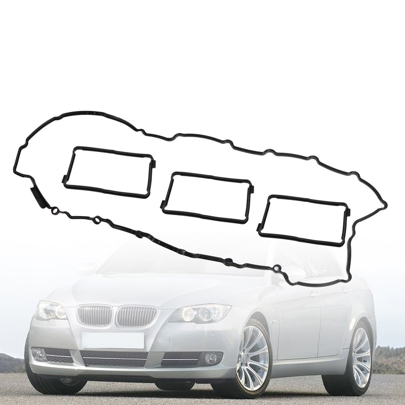 DURAFORCE BMW N55B30 Valve Cover Gasket Set for X5 335i 535i 135i 640i E70 F11 3.0L Turbo