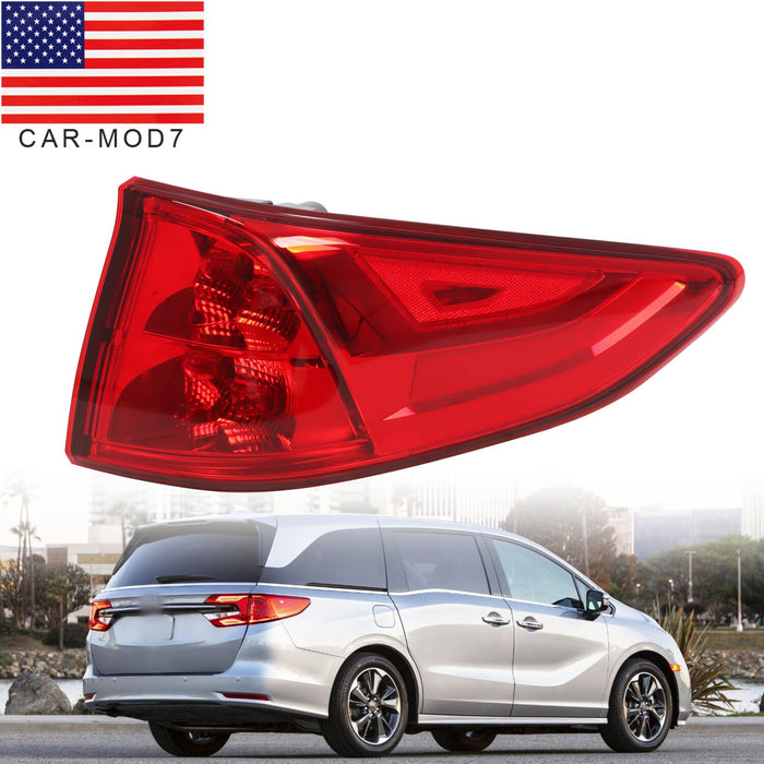 DURAFORCE 2018-2024 Honda Odyssey Right Passenger Outer Tail Light with Bulbs