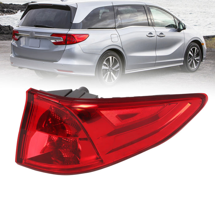 DURAFORCE 2018-2024 Honda Odyssey Right Passenger Outer Tail Light with Bulbs