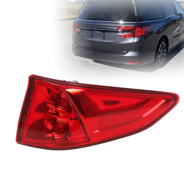 DURAFORCE 2018-2024 Honda Odyssey Right Passenger Outer Tail Light with Bulbs