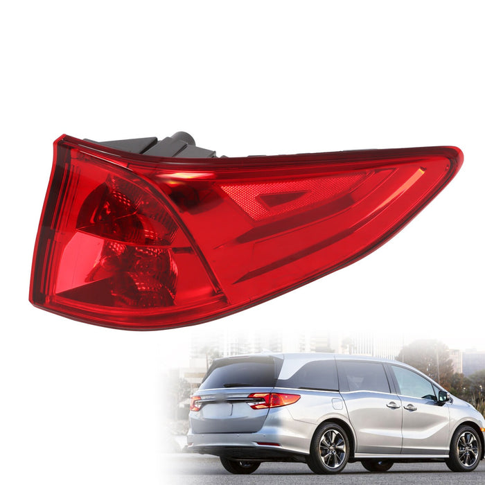 DURAFORCE 2018-2024 Honda Odyssey Right Passenger Outer Tail Light with Bulbs