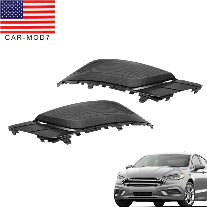 DURAFORCE 2017-2018 Ford Fusion Front Fog Light Cover Set Driver & Passenger Side