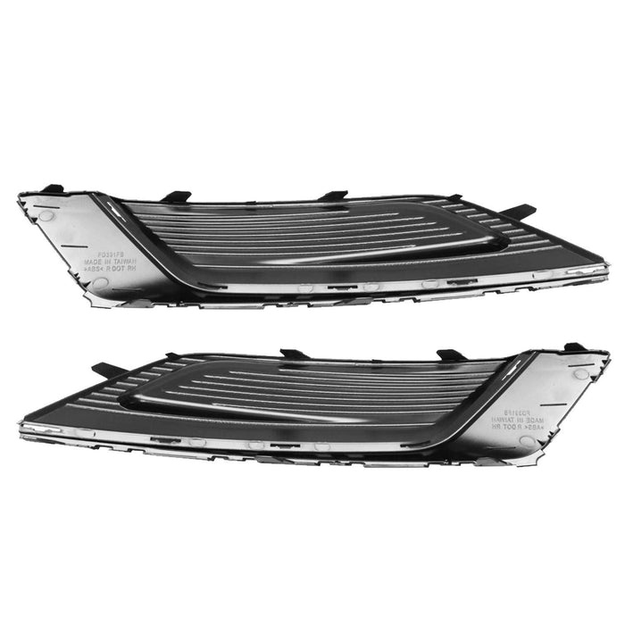 DURAFORCE 2017-2018 Ford Fusion Front Fog Light Cover Set Driver & Passenger Side