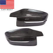 DURAFORCE Carbon Fiber Side Mirror Caps for 21-25 BMW G80 G82 G83 G87 M2 M3 M4