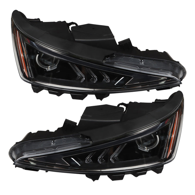 DURAFORCE 2019-2020 Hyundai Elantra Halogen Headlight Pair Left & Right RH+LH