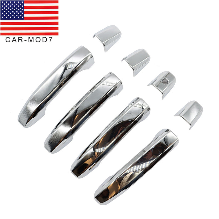 DURAFORCE 2020-2022 Chevy Silverado 2500HD 3500HD Chrome Door Handle Cover Caps