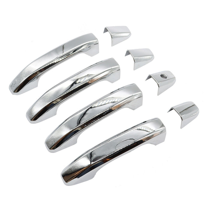 DURAFORCE 2020-2022 Chevy Silverado 2500HD 3500HD Chrome Door Handle Cover Caps