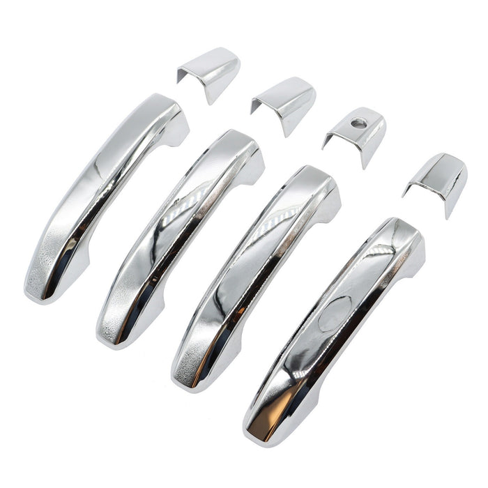 DURAFORCE 2020-2022 Chevy Silverado 2500HD 3500HD Chrome Door Handle Cover Caps