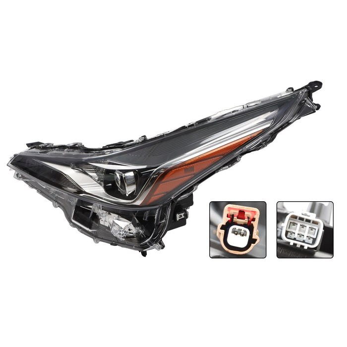 DURAFORCE 2019-2022 Toyota Prius Left Headlight Assembly Driver Side TO2502280