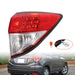 DURAFORCE 2019-2022 Honda HRV Outer Red LED Tail Light Passenger Side Lamp