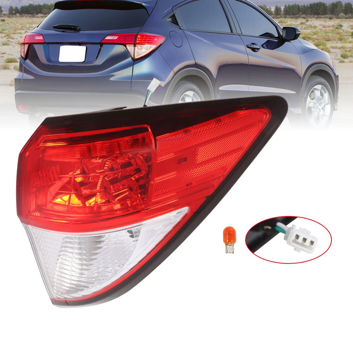DURAFORCE 2019-2022 Honda HRV Outer Red LED Tail Light Passenger Side Lamp