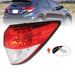 DURAFORCE 2019-2022 Honda HRV Outer Red LED Tail Light Passenger Side Lamp