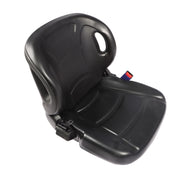 DURAFORCE Forklift Seat with Seatbelt Adjustable Backrest Durable Replacement Part