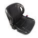 DURAFORCE Forklift Seat with Seatbelt Adjustable Backrest Durable Replacement Part