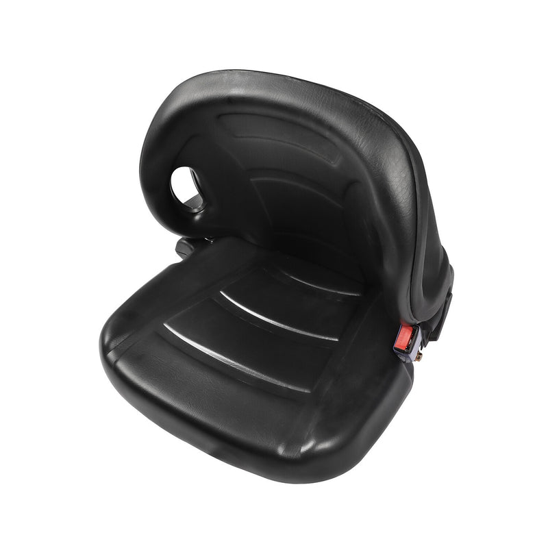 DURAFORCE Forklift Seat with Seatbelt Adjustable Backrest Durable Replacement Part