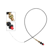 DURAFORCE VCGTX06 6FT Heavy Duty Vernier Locking Throttle Cable for Truck Equipment