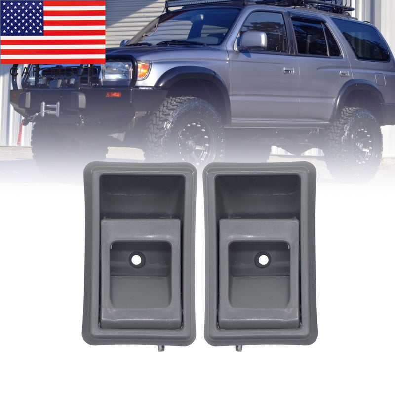DURAFORCE Toyota Tacoma 4Runner Gray Interior Door Handle Set Left & Right Side