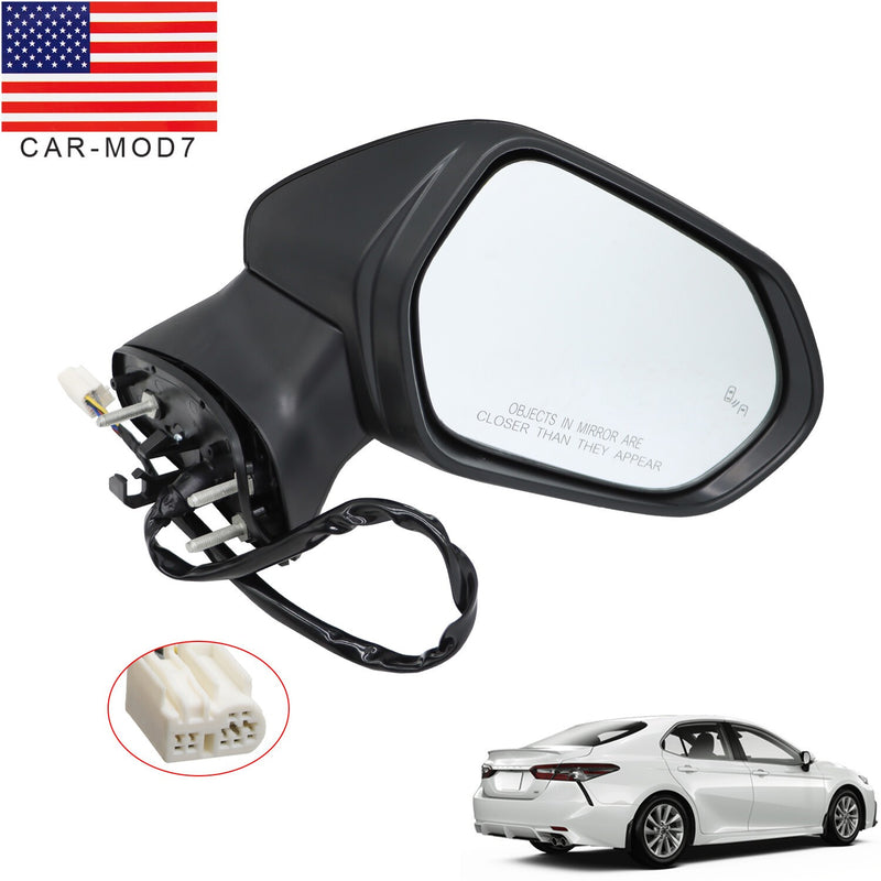 DURAFORCE Toyota Camry 2018-2023 Passenger Side Power Heated Door Mirror Replacement