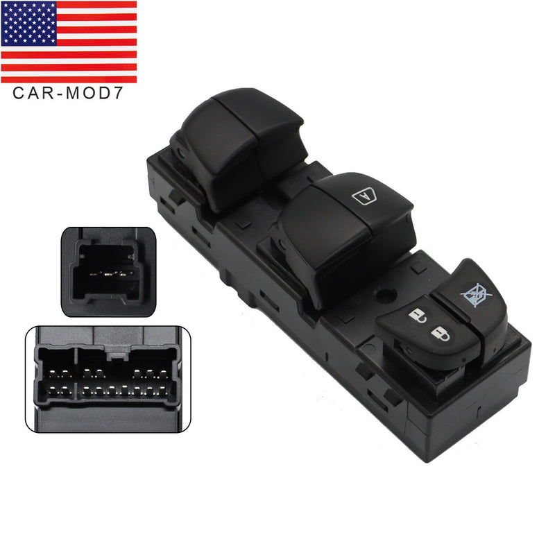 DURAFORCE Nissan Altima Sentra 2013-18 Power Window Master Control Switch Driver Side