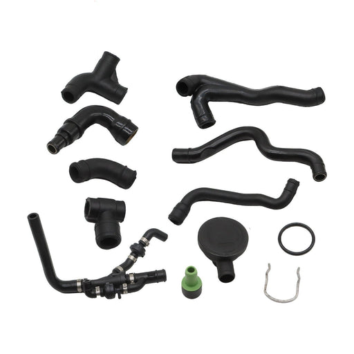 DURAFORCE VW 1.8T Crankcase Breather Hose Valve Kit for Jetta Golf Passat Audi A3 A4 A6 TT