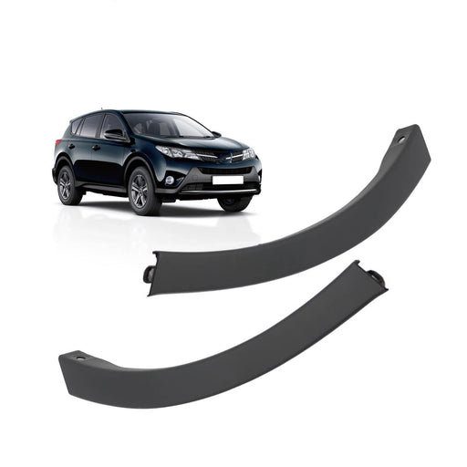 DURAFORCE Toyota RAV4 2013-2015 Front Bumper Fender Molding Trim Left & Right Side