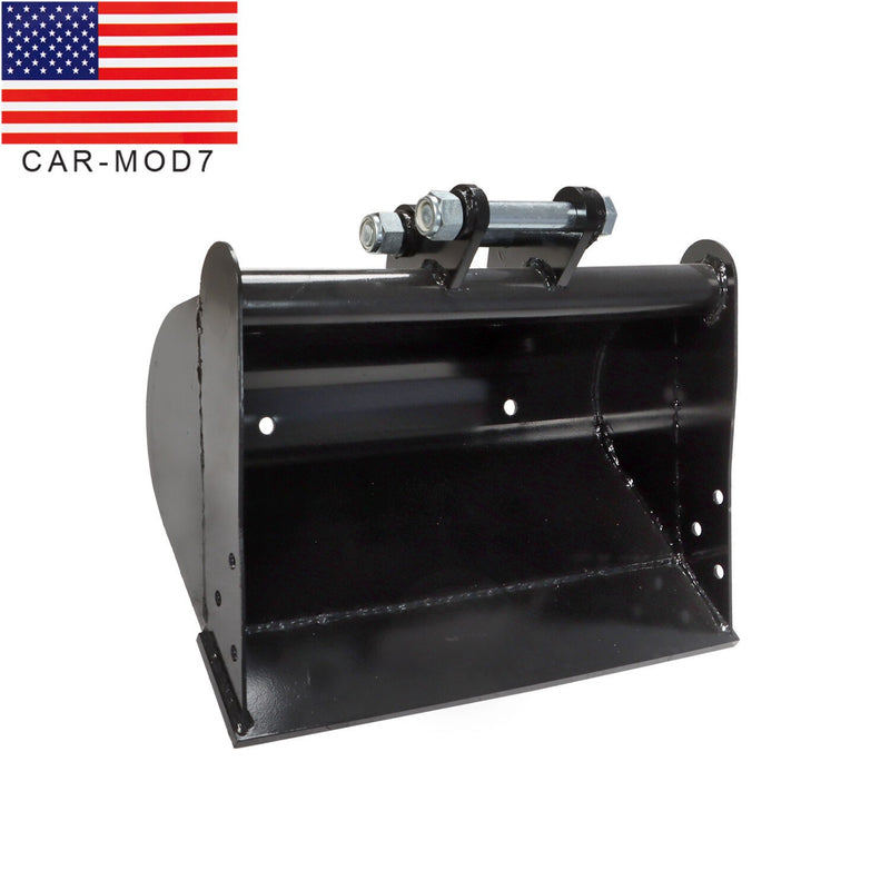 DURAFORCE Mini Excavator 500mm Plain Grading Bucket Flat Attachment for Mini Excavators