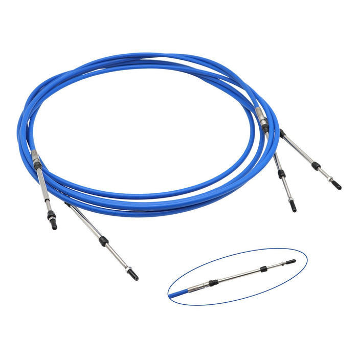 DURAFORCE YAMAHA Boat Throttle Control Cable 2X 12FT 33C Universal Lever NEW