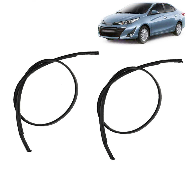 DURAFORCE Toyota Yaris 2007-2011 Sedan Left Right Roof Drip Molding Weatherstrip Set
