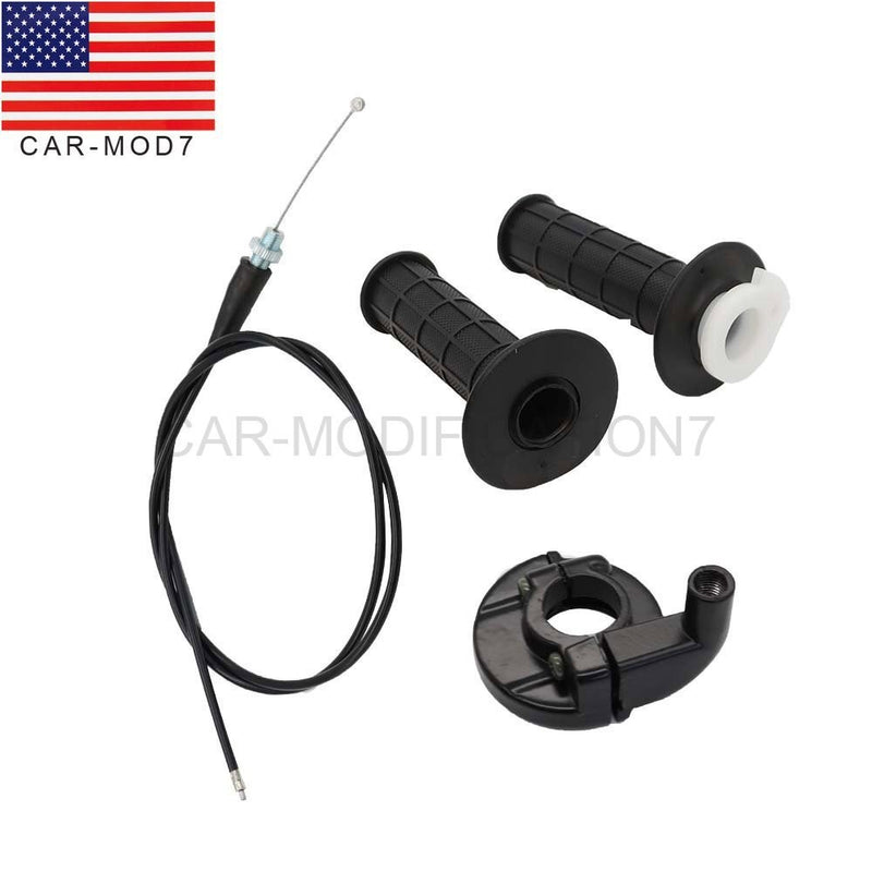 DURAFORCE Coleman CT200U Trail 200 Mini 196cc Throttle Cable Clamp & Hand Grips