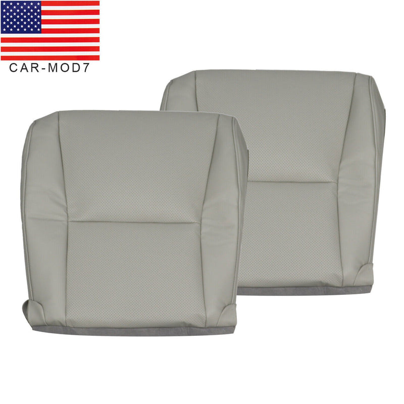 DURAFORCE Lexus RX350 450 2010-2015 Gray Leather Driver & Passenger Seat Covers Bottom