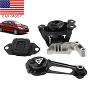 DURAFORCE Nissan Versa Versa Note 2012-19 Motor & Transmission Mounts 9828 9671 9678