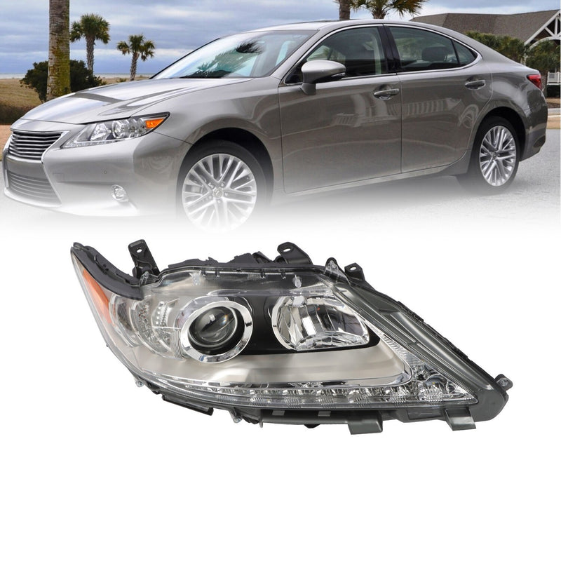 DURAFORCE Lexus ES350 ES300h 2013-2015 Right Passenger Side Halogen Headlight Lamp