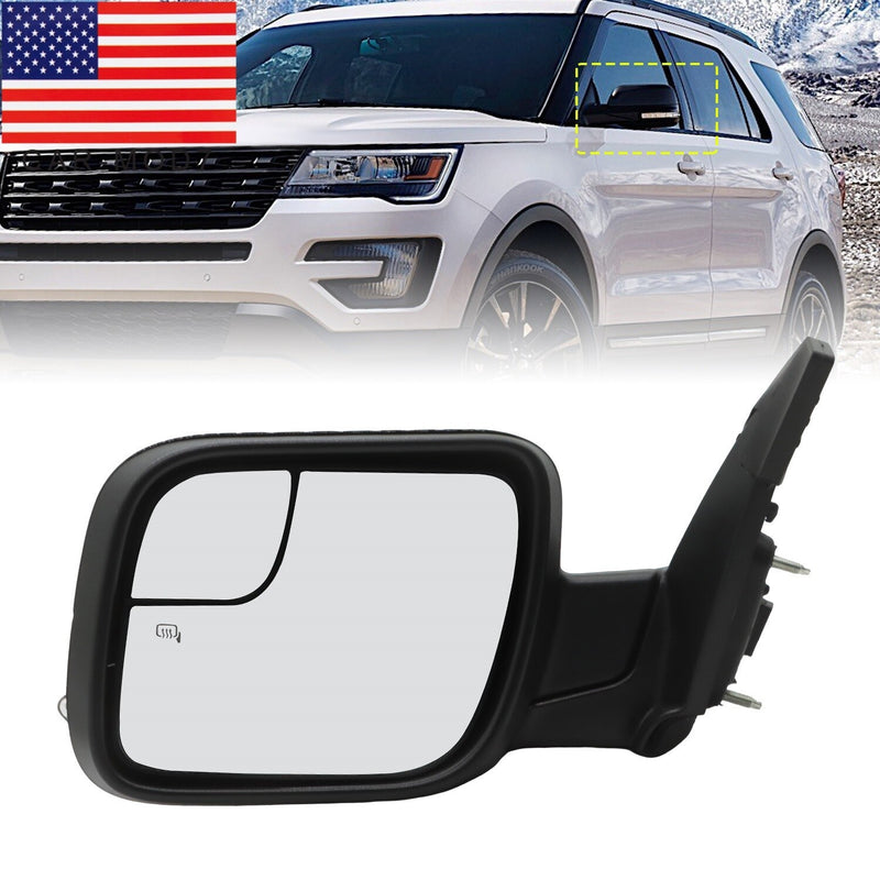 DURAFORCE Ford Explorer 2016-2019 Power Heated Driver Side Mirror Puddle Light